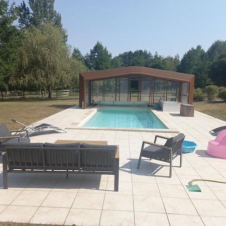 Chalet Au Coeur De La Nature Le Grand-Luce ภายนอก รูปภาพ