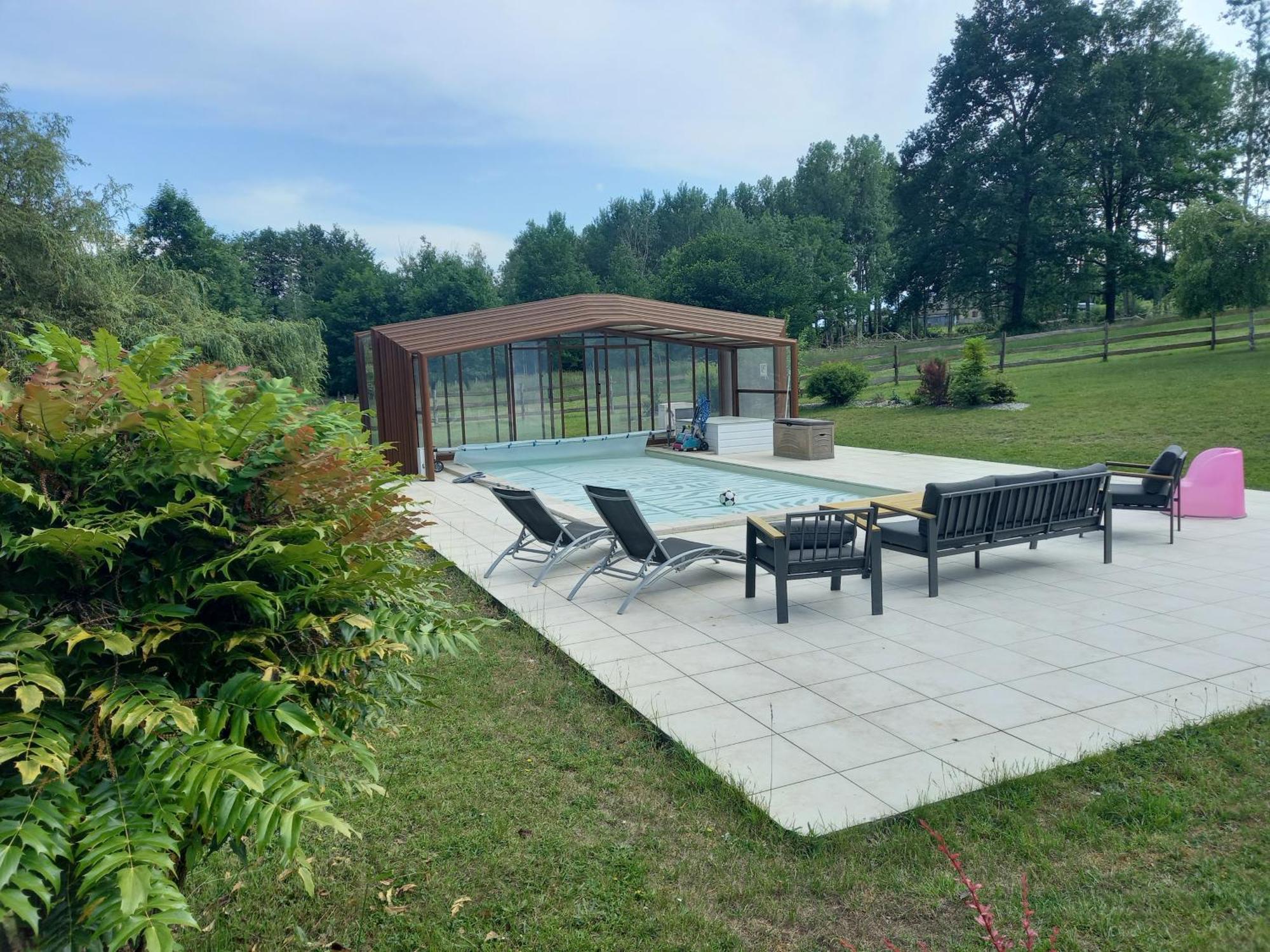Chalet Au Coeur De La Nature Le Grand-Luce ภายนอก รูปภาพ
