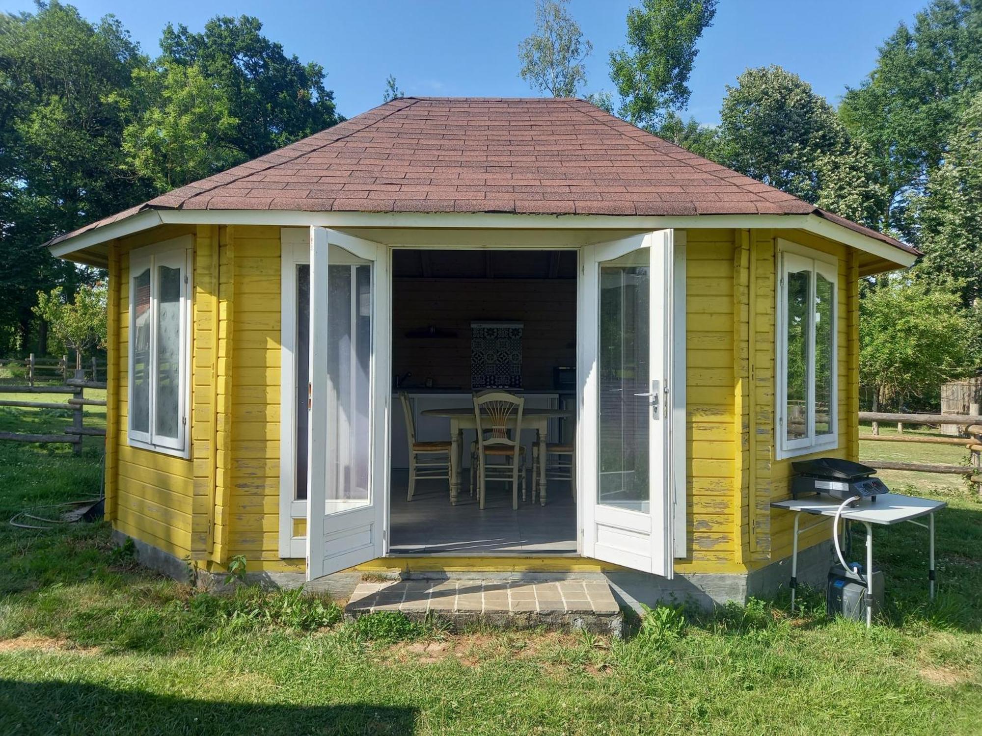 Chalet Au Coeur De La Nature Le Grand-Luce ภายนอก รูปภาพ