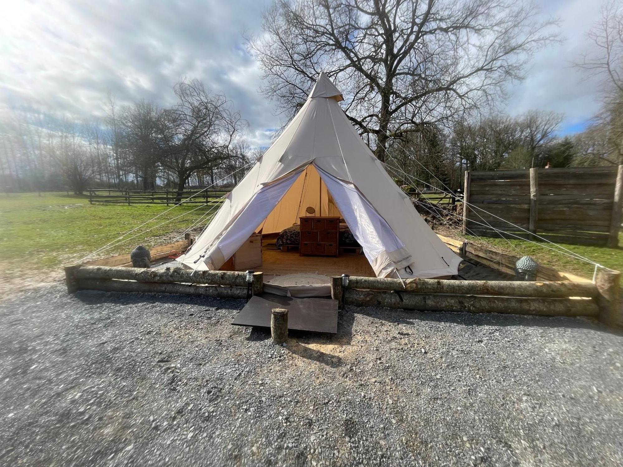 Chalet Au Coeur De La Nature Le Grand-Luce ภายนอก รูปภาพ